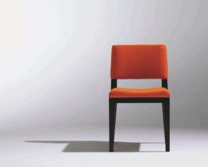Chaise Design contemporain Rouge George Karam Soca